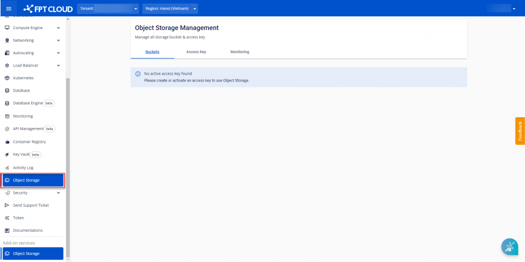 User guide FPT Object Storage 79