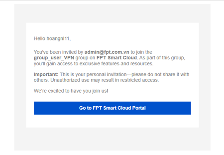 Email confirmation