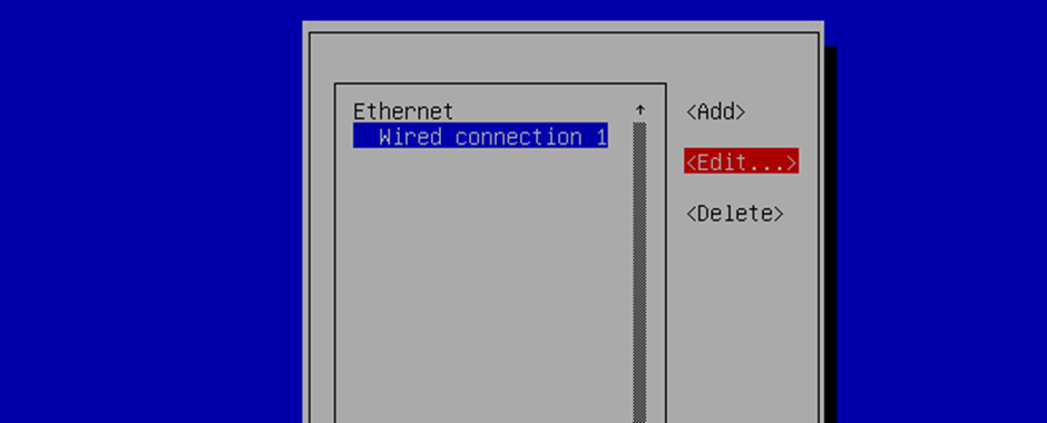 Edit IP settings
