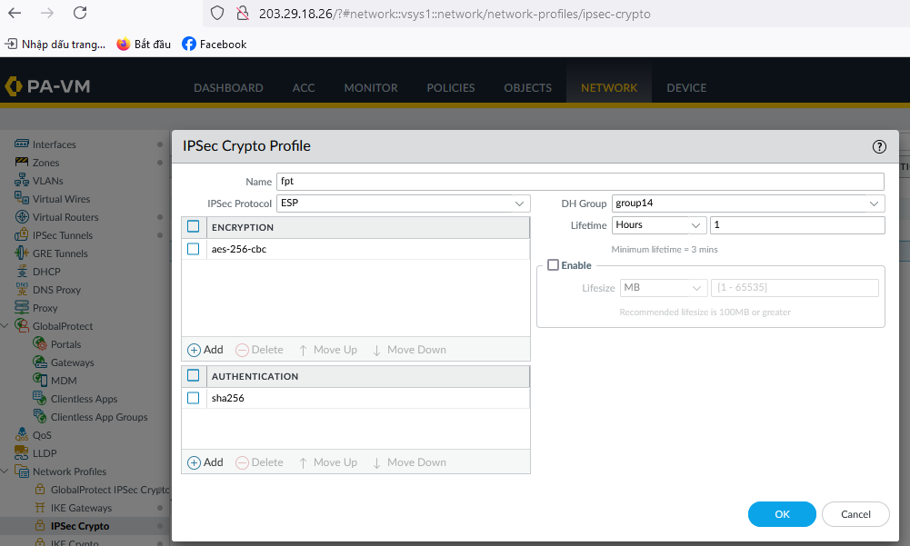 IPSec Crypto