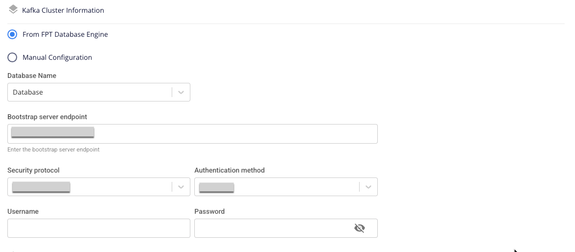 FPT Database Engine Kafka cluster configuration