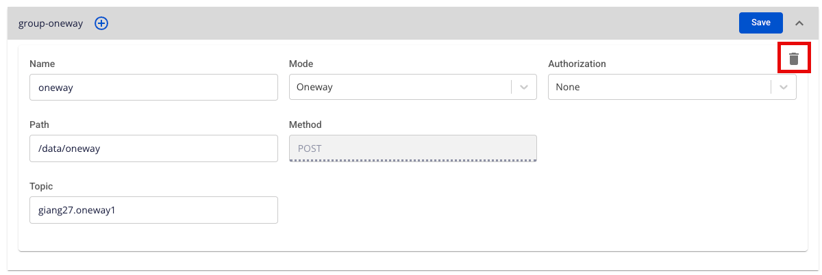 Router selected for deletion